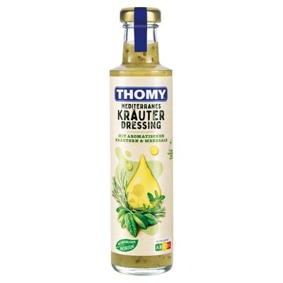 Dressing bylinkovo-octový 350ml Thomy