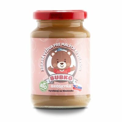 Detská výživa Bio Bubko Broskyňa 200g Bobule
