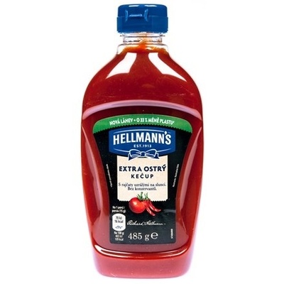 Kečup extra ostrý 485g Hellmann&#039;s