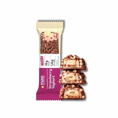 Tyčinka Jahoda&amp;Jogurt 45g Maxi Nutrition
