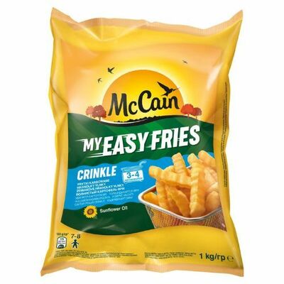 Mr.Zemiakové vlnky Easy Fries Crinkle 1kg McCain