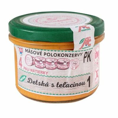 Nátierka Detská s teľacinou 180g FarmFoods