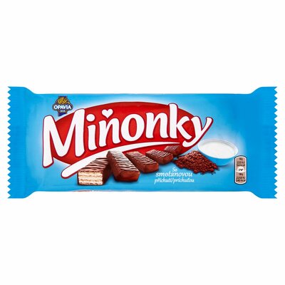 Opavia Miňonky Smotanové oplátky 50 g
