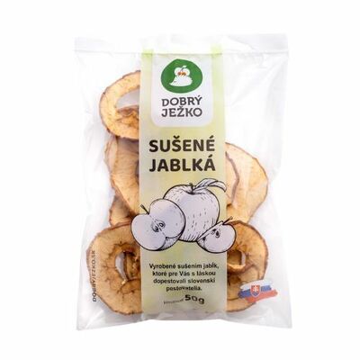 Jablká sušené 100g Dobrý Ježko