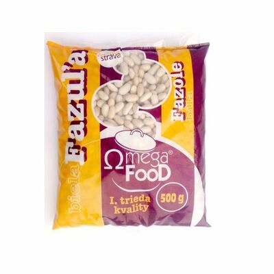 Fazuľa biela malá OMEGA 500g