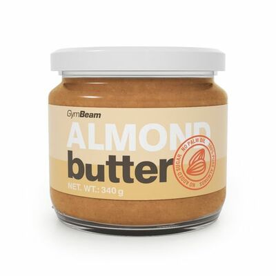 Maslo Mandľové 100% smooth 340g GymBeam