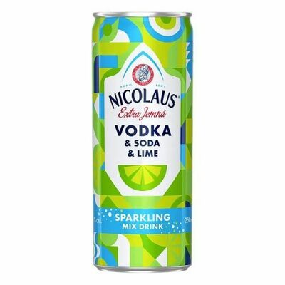 Nicolaus Vodka &amp; Soda &amp; Lime 6% 0,25l *ZO