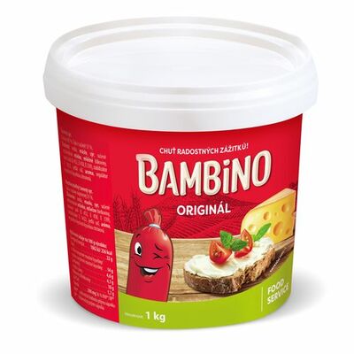 Syr tavený vedierko 1kg Bambino