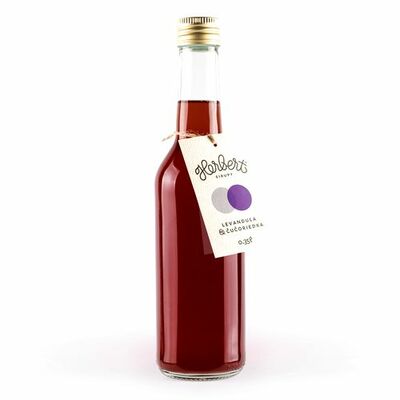 Sirup Levanduľa &amp;amp; Čučoriedka 350ml Herbert