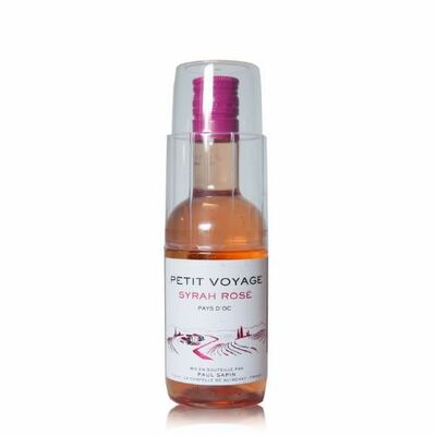 Víno r. Petit Voyage Syrah rosé suché 187ml