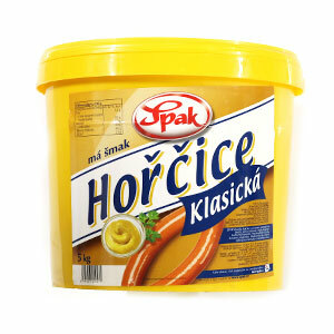 Horčica plnotučná 5kg Spak