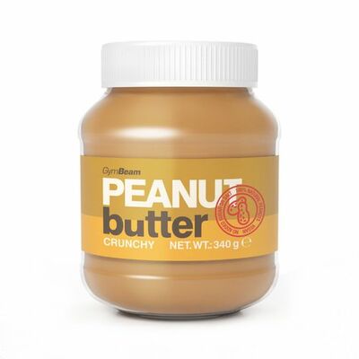 Maslo Arašidové 100% chrumkavé 340g GymBeam