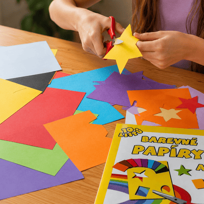 Wiky Papier farebný A4 10listov
