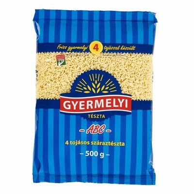 Cestoviny Abeceda 500g Gyermelyi