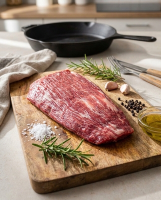 Hovädzí Flank steak Charolais cca 0,5kg - 1,2kg FarmFoods