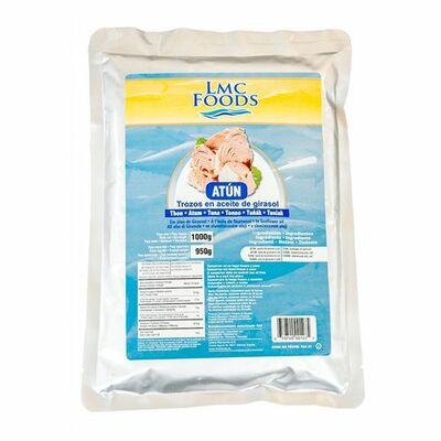Tuniak v slnečnicovom oleji 1000g LMC, ALU sáčok