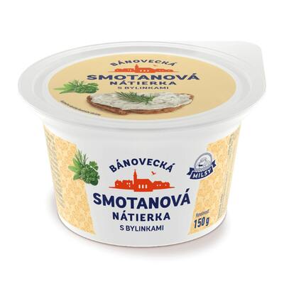 Bánovecká nátierka s bylinkami MILSY 150g