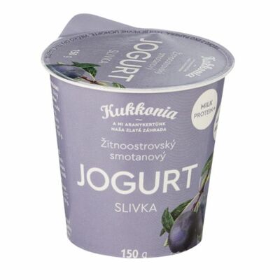 Jogurt slivka 150g Kukkonia