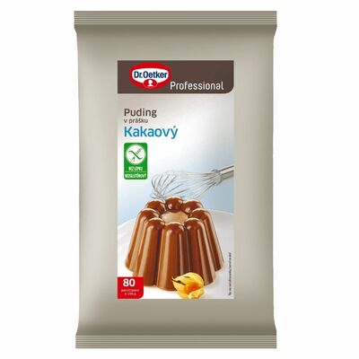 Puding kakaový bezgluténový 1kg Dr.Oetker
