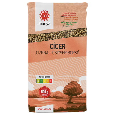 Cícer sušený 500g Mánya
