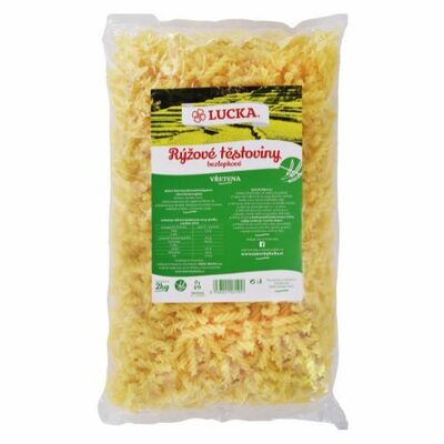 Ryžové cestoviny Fusilli (Vretená) 2kg Lucka