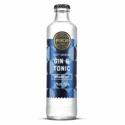 Punch Club! Gin &amp; Tonic 7% 250ml