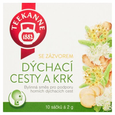 TEEKANNE Hrdlo a dýchacie cesty so zázvorom 20 g