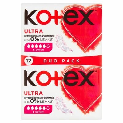 Kotex Ultra Super hyg.vložky 12ks