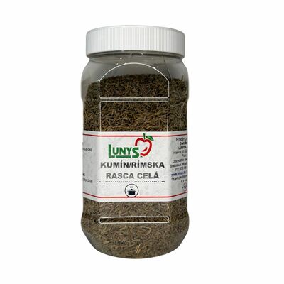 Korenie Kumín/Rasca rímska celá 400g Lunys dóza