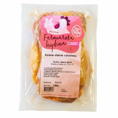 Kuracie stehná Prémium vykostené cca 500g TopFarm