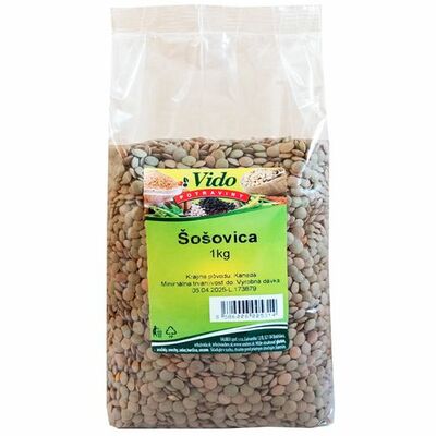 Šošovica 1kg Vido