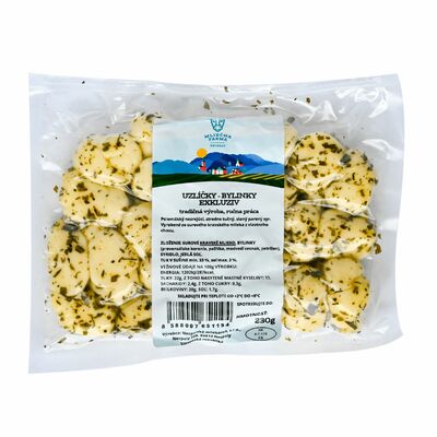 Mliečna farma Uzlíčky Bylinky Exkluziv 230g