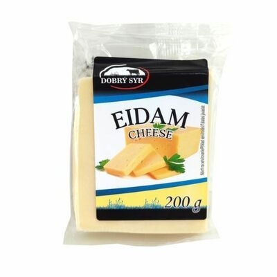 Syr Eidam 45% blok 200g Dobrý syr
