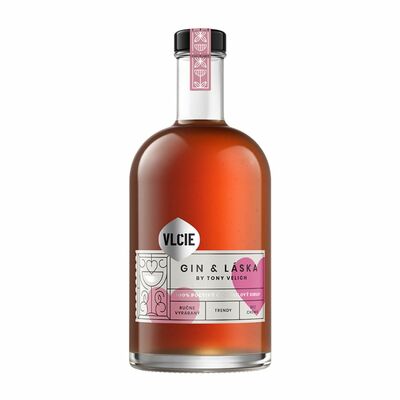 Sirup do cocktailov Gin a láska 500ml Vlčie