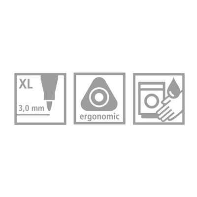 Stabilo Fixky Trio Jumbo 12ks