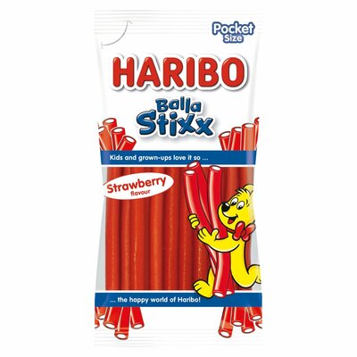 Haribo Balla Stixx strawberry 80 g