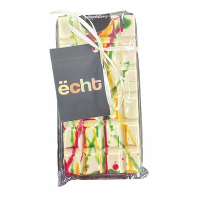 Čokoláda biela Mango Crunchy 235g Ëcht