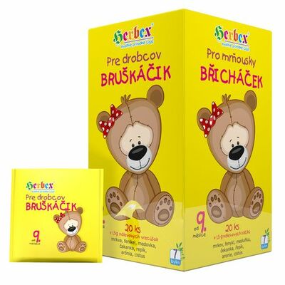 Herbex čaj Pre Drobcov Bruškáčik 20x1,5g (30g)