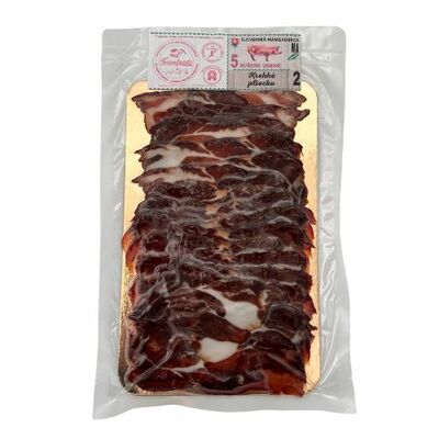 Bravčové sušené pliecko údené nárez 100g FarmFoods VÝPREDAJ