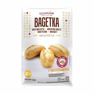 Mrazené Bagetky malé svetlé 6x55g La Lorraine