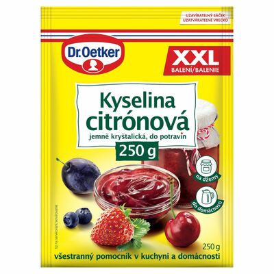 Kyselina citrónová XXL 250g Dr. Oetker