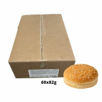 Mr.Žemľa hamburgerová-sezam 60x82g Vandemoortele