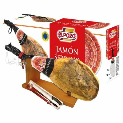 Šunka Jamón Serrano 7,25kg ElPozo