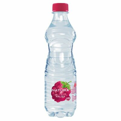Natura ochutená Malina 500ml *ZO VÝPREDAJ