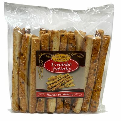 Tyčinky Tyrolské 200g Pekáreň Jánovce