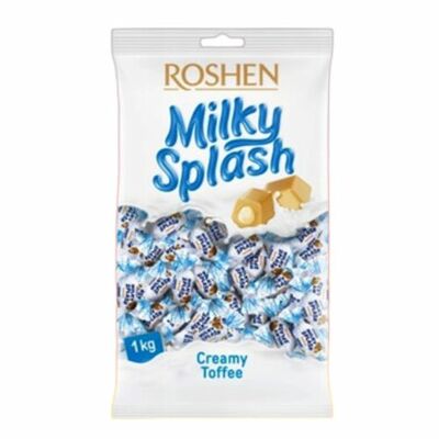 Roshen Milky Splash karamelové cukríky 1kg