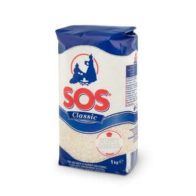 Ryža Strednozrnná Classic 1kg Sos