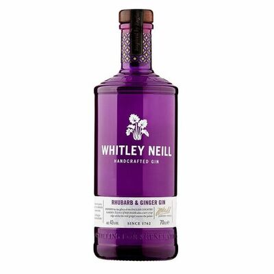 Whitley Neill Rhubarb &amp; Ginger Gin 43% 0,7 l
