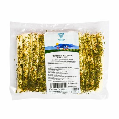 Mliečna farma Tyčinky Bylinky Exkluziv 230g