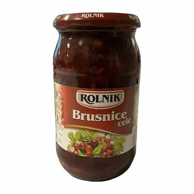 Kompót Brusnice celé 820g Rolnik